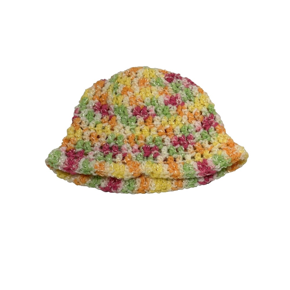 newborn baby hat NEW hand‎ crocheted yarn